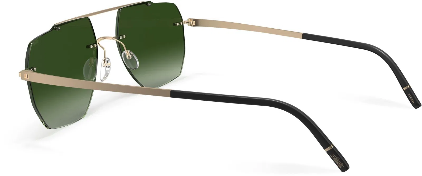 Silhouette Rincon Rimless 8746 Sunglasses - view 22